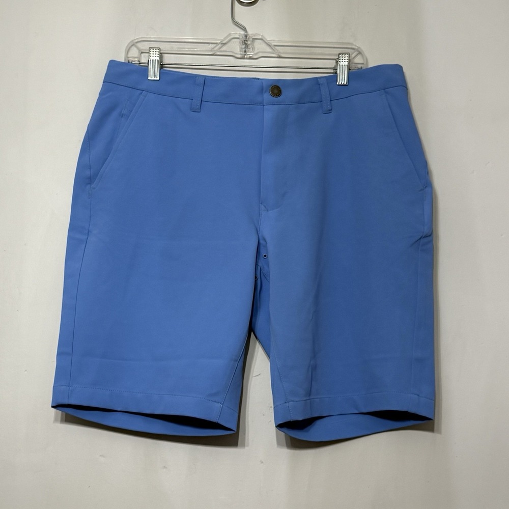 Bonobos Golf Shorts Stretchy Performance Bright Blue 10" inseam Men's 34
